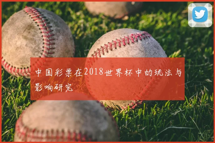 中国彩票在2018世界杯中的玩法与影响研究